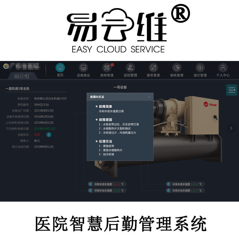 易云維智慧后勤管理系統(tǒng)
