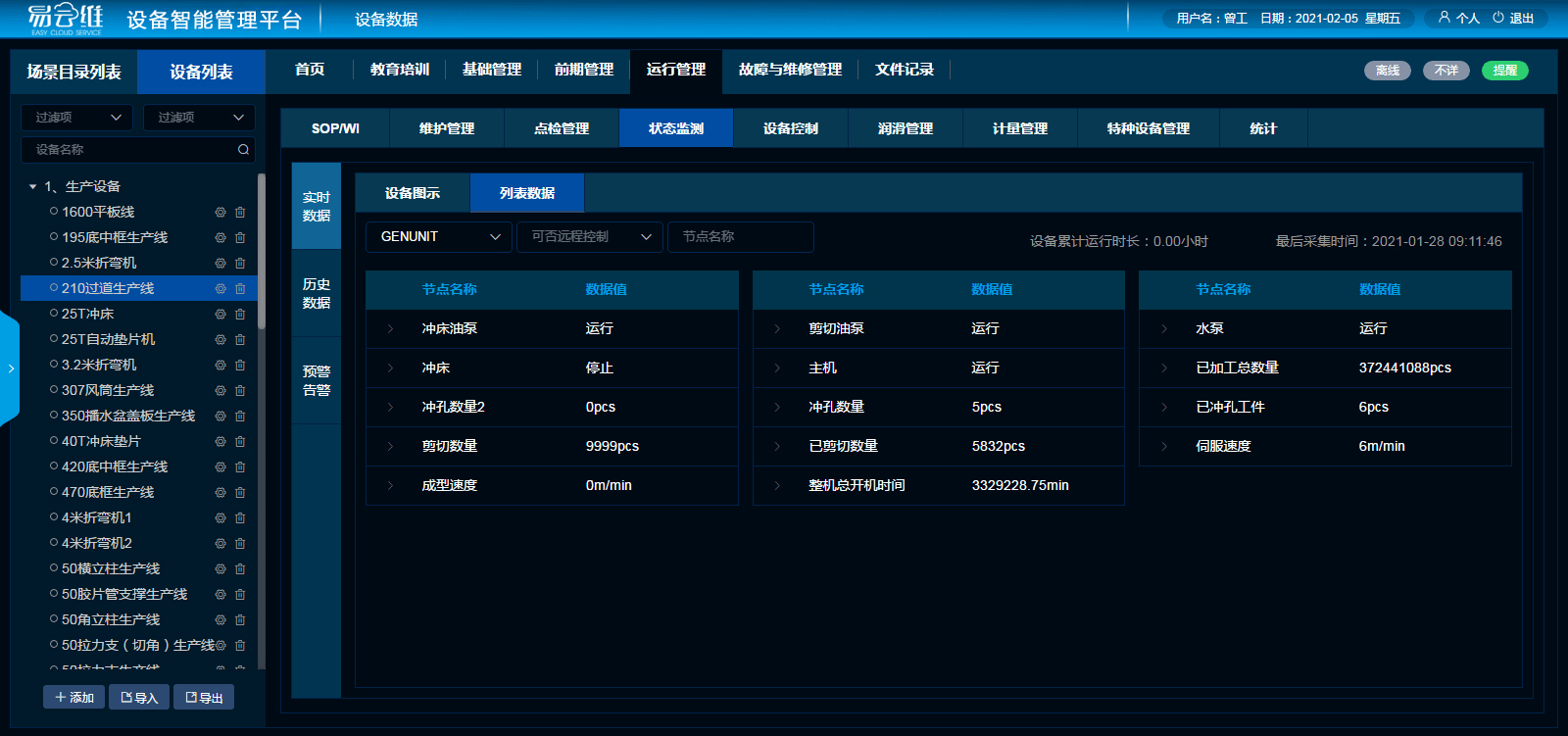 工廠智能管理信息化云平臺助力工業(yè)制造企業(yè)發(fā)展