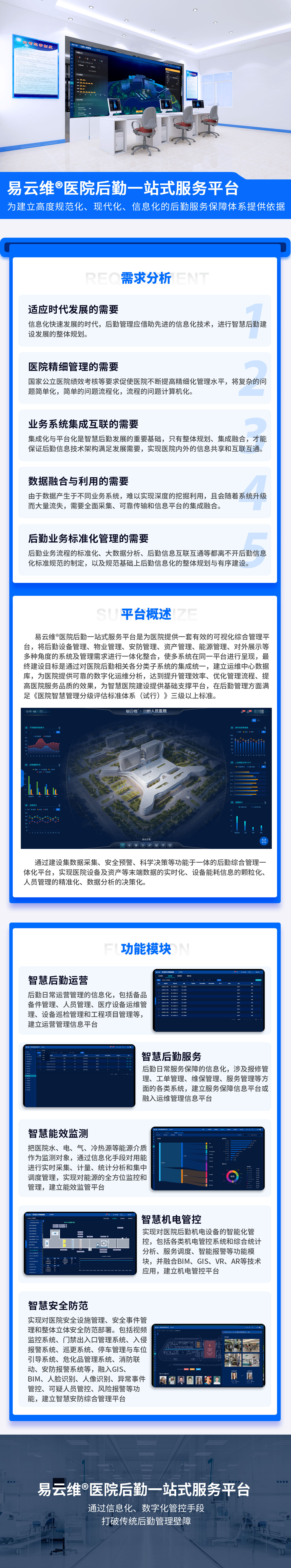 易云維醫(yī)院后勤一站式服務平臺方案